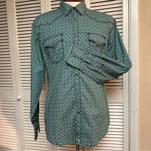 WRANGLER 20X COMPETITION Size LARGE Snaps - Picture 1 of 7